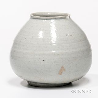 Small White Jar