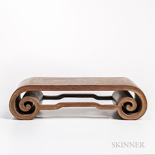Small Carved Wood Stand