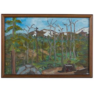 Attrib. to Herman Oliver Albright (1876-1944) Painting, "Wawona"