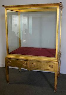 Rare Victorian Oversize Gilded Display