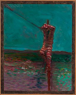 Joby Baker (Canadian/American, b. 1934)  Stripes Crucified