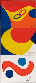 Alexander Calder (American, 1898-1976)  Five Plates
