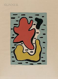 After Fernand Léger (French, 1881-1955)  Jaune et rouge