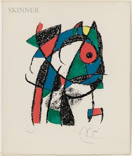 Joan Miró (Spanish, 1893-1983)  Untitled