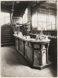 Eugène Atget (French, 1857-1927)  Bar de Cabaret, Paris