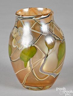 Tiffany paperweight vase