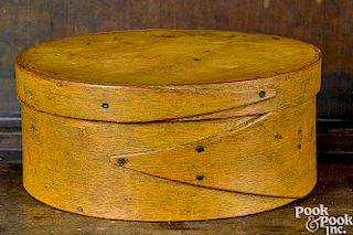 New England painted bentwood pantry box