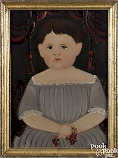 William Matthew Prior, oil on panel portrait