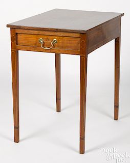 Southern Federal walnut end table