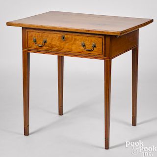 Southern Federal walnut pin top work table