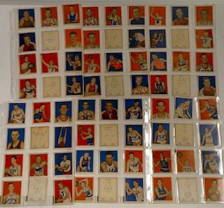 1948 COMPLETE SET OF BOWMAN BASKET BALL CARDS