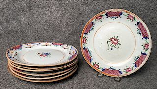 7 - 18THC. CHINESE EXPPORT PORCELAIN DISHES