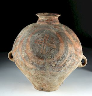 Chinese Neolithic Pottery Painted Vessel