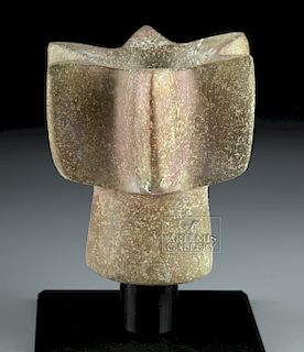 Chavin Polished Stone Mace Head,  Star-Shaped