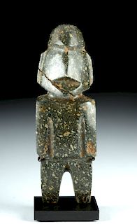 Fine Mezcala Diorite Stone Axe God Figure - M8 Type