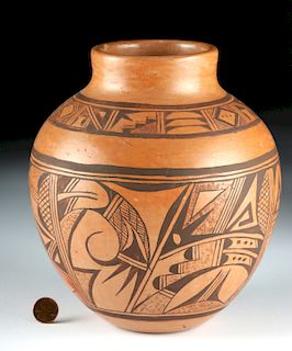 20th C. Hopi Pottery Olla by Nancy Lewis
