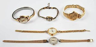 Five Lady's Watches