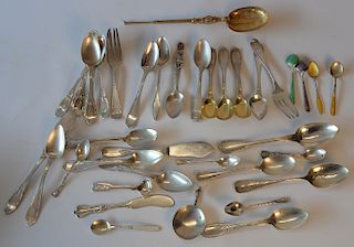 Sterling silver lot to include various flatware. 
34.6 troy ounces 
***If this lot is not picked up on Sat. 9/22, Sun. 9/23, or Tues...