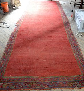 Oushak Oriental hall runner. 
5'8" x 17'8" 
***If this lot is not picked up on Sat. 9/22, Sun. 9/23, or Tues 9/25 at Bellevue Ave. i...
