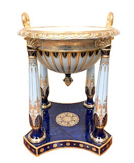 Manufacture de Sevres Fruit Bowl Stand with Liner, 1833