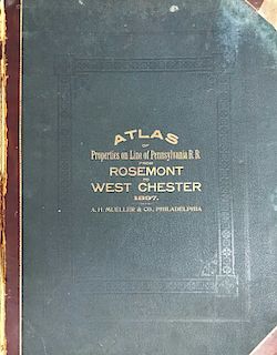 Atlas of Properties of the Pennsylvania Railroad