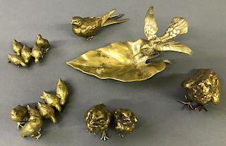 Vienna Bronze Bird and Other Bronze Birds