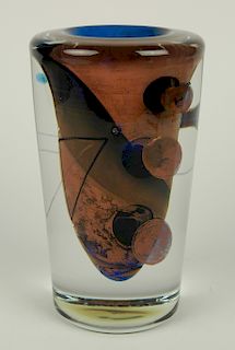 Mark Sudduth glass vase