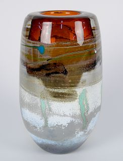 Earl James glass vase