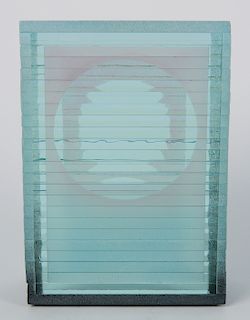 Mary Kay Simoni glass sculpture