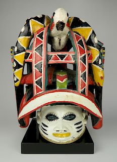 Yoruba People, Nigeria & Rep of Benin, Gelede mask