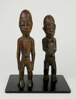 Baule People (?), Cote d'Ivoire, Figures