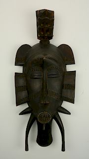 Senufo People, Cote d'Ivoire, Kpelie mask