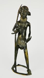 Cameroon standing male figure