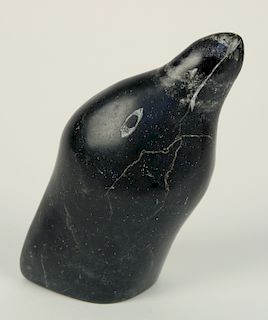 Inuit carved stone sculpture