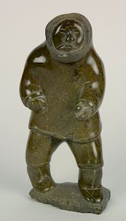 Inuit stone carving