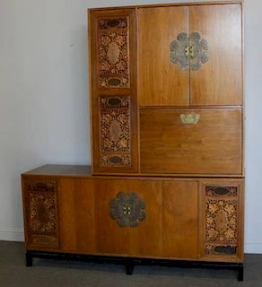 Midcentury Asian Modern Cabinet & Sideboard.