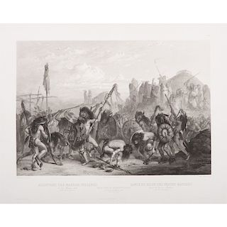 Karl Bodmer (Swiss, 1809-1893) Lithograph on Paper
