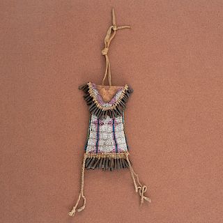 Kiowa Beaded Strike-a-Light Case, From the Collection of William H. Saunders, M.D. and Putzi Saunders, Ohio