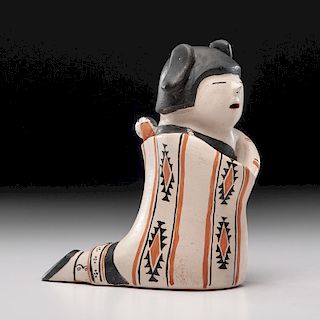 Helen Cordero (Cochiti, 1915 - 1994) Singing Mother Pottery Figure, From the Collection of William H. Saunders, M.D. and Putzi Saunders, Ohio