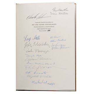 Art and Indian Individualists; Deluxe Edition Signed by Fifteen of the Artists