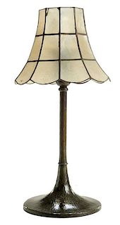 Roycroft Hammered Copper Lamp