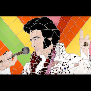 Jonathan Mandell - Portrait of Elvis Presley