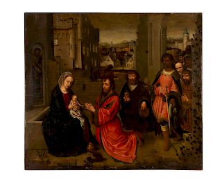 Damianus van der Goude- The Adoration of the Magi