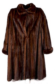 Ladies Full Length Mink Fur Coat