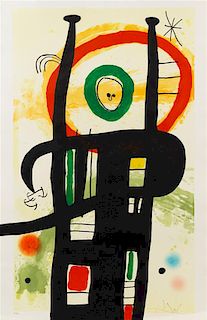 Joan Miró, (Spanish, 1893-1983), Le Grand Ordinateur, 1969