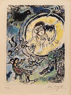 * Marc Chagall, (French/Russian, 1887–1985), The Magic Flute III, 1972