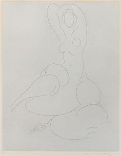 Henri Matisse, (French, 1869-1954), Odalisque (Nu pour Cleveland), 1932