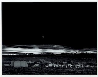 Ansel Adams, (American, 1902-1984), Moonrise, Hernandez, New Mexico, 1941