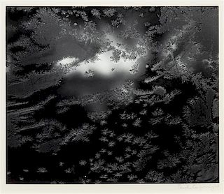 Paul Caponigro, (American, b. 1932), Frost Window #1, 1957