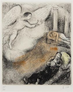 Marc Chagall, (French/Russian, 1887–1985), Samuel Called by God from The Bible, 1958-1960
